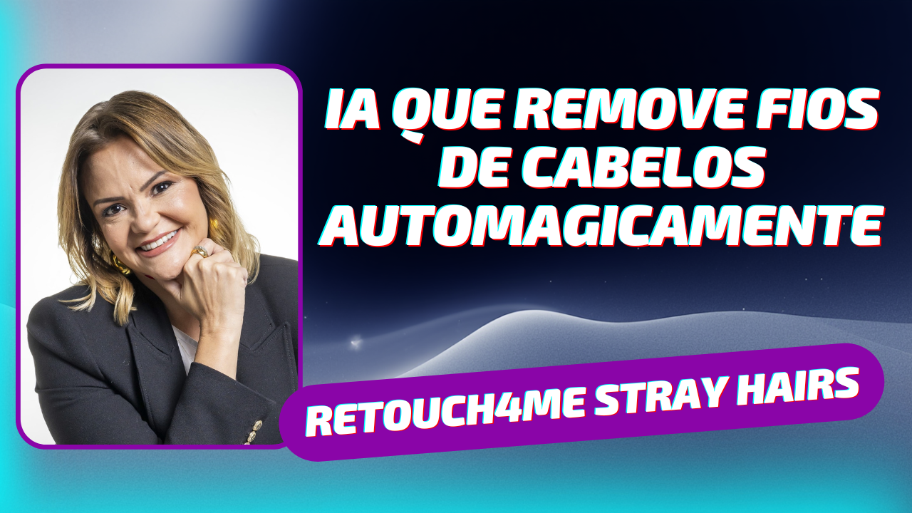 Retouch4me Stray Hairs: Aplicativo Profissional com IA para Remoção Inteligente de Fios Soltos