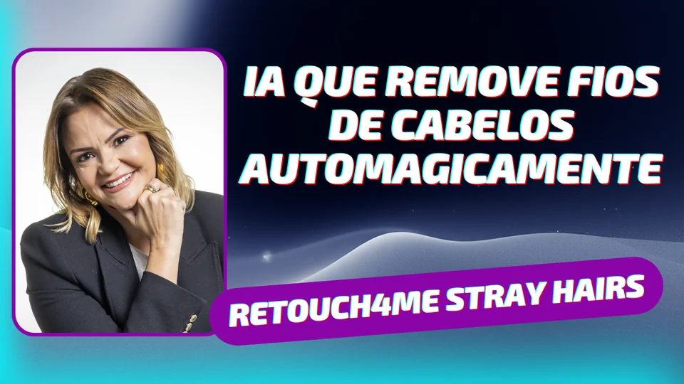 Retouch4me Stray Hairs: Aplicativo Profissional com IA para Remoção Inteligente de Fios Soltos